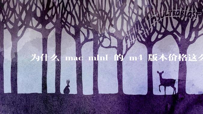 为什么 mac mini 的 m4 版本价格这么低呢？