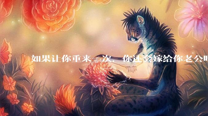 如果让你重来一次，你还会嫁给你老公吗？