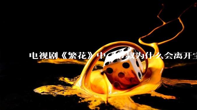 电视剧《繁花》中，爷叔为什么会离开宝总？